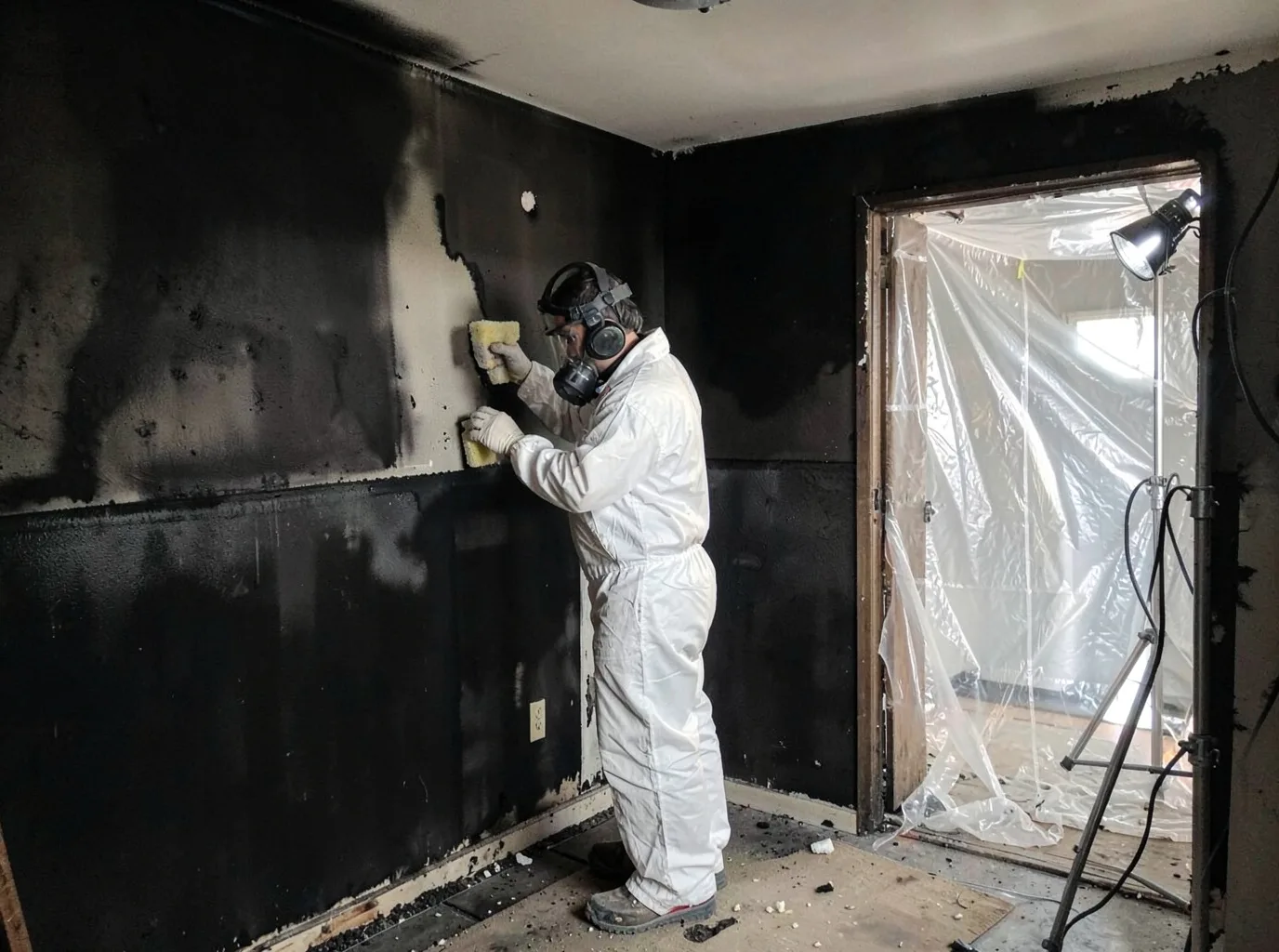 Fire Damage Restoration company in Rumely, MI